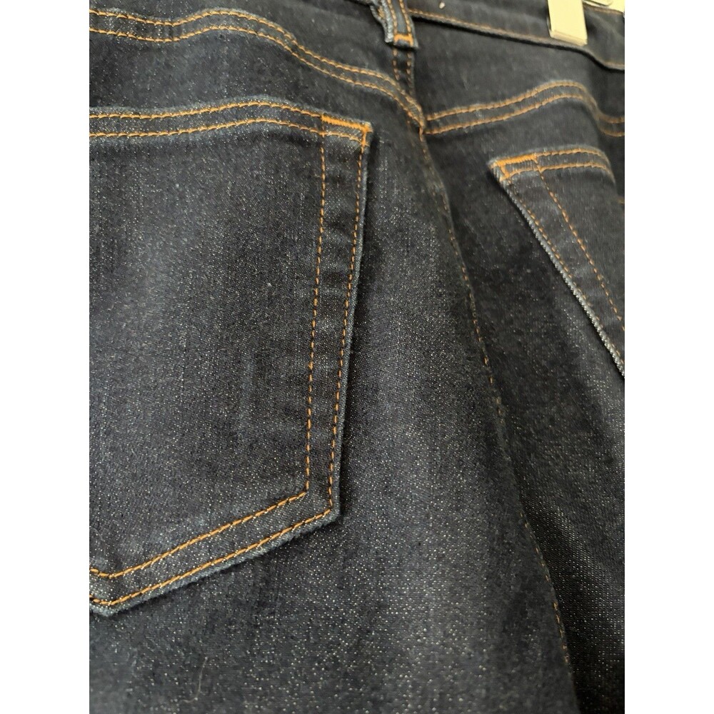 FRAME EUC The Pencil Denim Dark Rinse Skinny Jeans Women 26 Stretch Minimalist - Picture 5 of 6